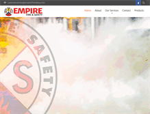 Tablet Screenshot of empirefiresafety.com